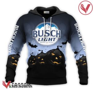 Busch Light Halloween Night Pumpkin Hoodie & Zip Hoodie - Vesles2014S 1