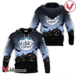 Busch Light Halloween Night Pumpkin Hoodie & Zip Hoodie - Vesles2014S