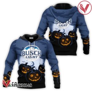 Busch Light Halloween Night Pumpkin Hoodie & Zip Hoodie - Vesles2014S 4