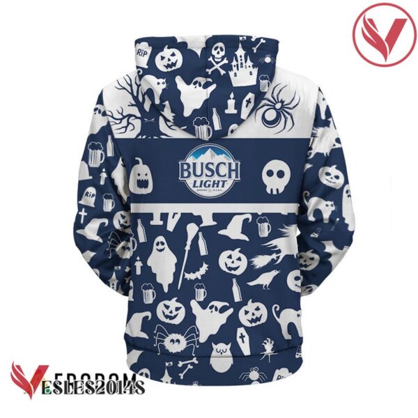 Busch Light Halloween Patterns Hoodie & Zip Hoodie - Vesles2014S 4