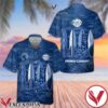 Busch Light Navy Holiday Surfing Blue Hawaiian Shirt And Short, Unique Gifts For Friends - Vesles2014S 1