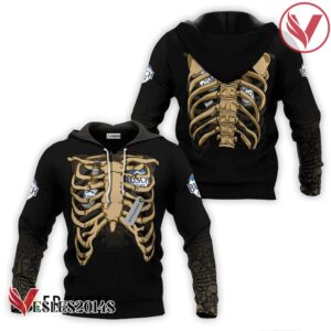 Busch Light Skeleton Ribcage Hoodie & Zip Hoodie - Vesles2014S
