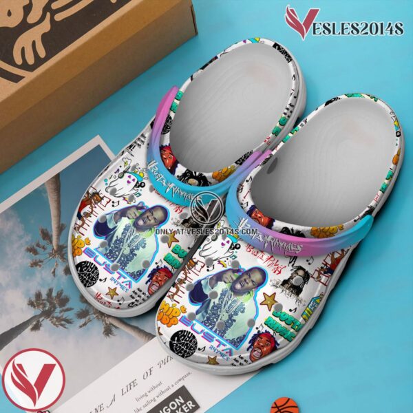 Busta Rhymes Music Crocs Crocband Clogs Shoes, Unique Gifts For Fans Style 2 - Vesles2014S 2