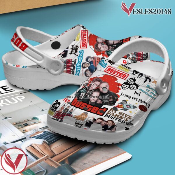 Busted Music Crocs Crocband Clogs Shoes, Unique Gifts For Fans Style 2 - Vesles2014S 2