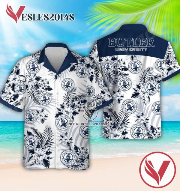 Butler University Logo Hawaiian Suit, Perfect Gifts Idea In Holiday - Vesles2014S 1