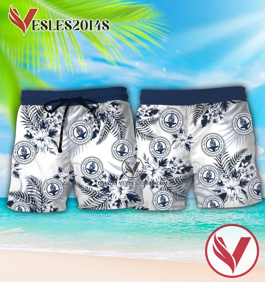 Butler University Logo Hawaiian Suit, Perfect Gifts Idea In Holiday - Vesles2014S 2