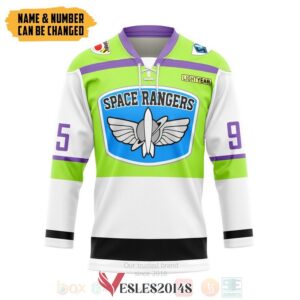 Buzz Lightyear Personalized Hockey Jersey, Trending Gifts For Fans - Vesles2014s