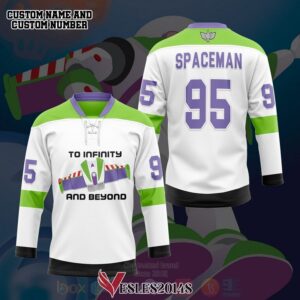 Buzz Lightyear To Infinity And Beyond Personalized Hockey Jersey, Trending Gifts For Fans - Vesles2014s 2