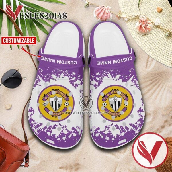 C.D. Nacional Custom Crocs Clogs, Unique Footwear For Fans 1