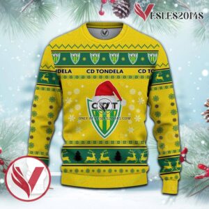 C.D. Tondela Sport Ugly Christmas Sweater, Unique Gifts For Fans - Vesles2014aS 2