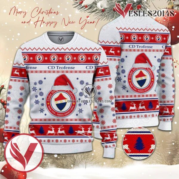 C.D. Trofense Sport Ugly Christmas Sweater, Unique Gifts For Fans - Vesles2014aS 1