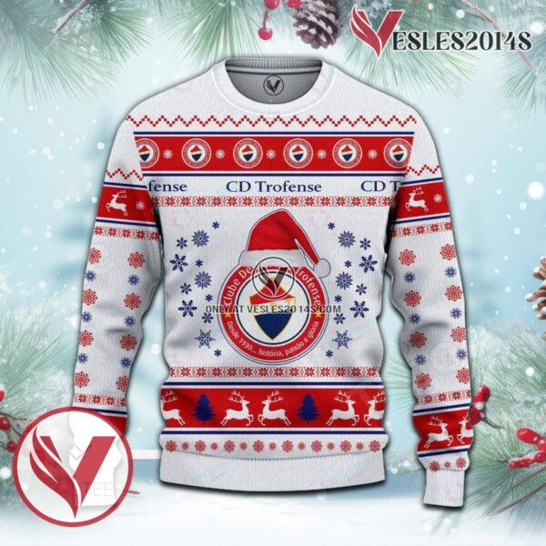 C.D. Trofense Sport Ugly Christmas Sweater, Unique Gifts For Fans - Vesles2014aS 2