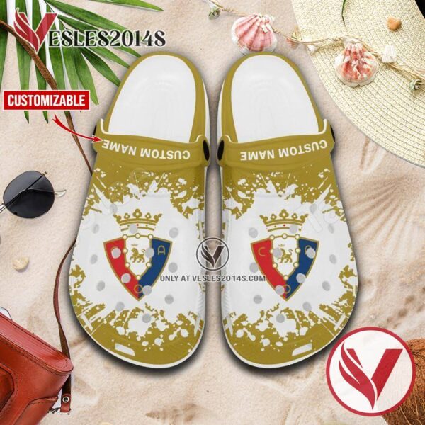 CA Osasuna Custom Crocs Clogs, Unique Footwear For Fans 1