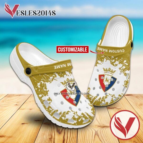 CA Osasuna Custom Crocs Clogs, Unique Footwear For Fans