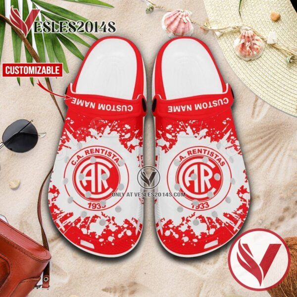 CA Rentistas Crocs Clogs, Unique Footwear For Fans 1
