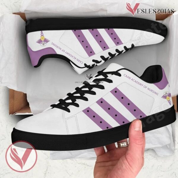 CAAN Academy of Nursing Print Stan Smith Shoes, Unique Sneaker For Fans - Vesles2014s 1
