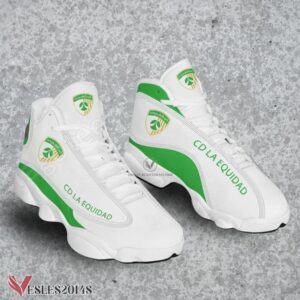 CD La Equidad Logo Air Jordan 13 Shoes, Best Sneaker Gifts For Fans - Vesles2014s