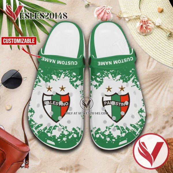 CD Palestino Custom Name Crocs Clogs, Unique Footwear For Fans 1