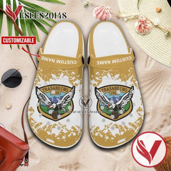 CD Trasandino Custom Name Crocs Clogs, Unique Footwear For Fans 1