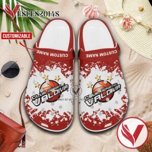 CD Valdivia Logo Crocs Clogs, Unique Footwear For Fans 1