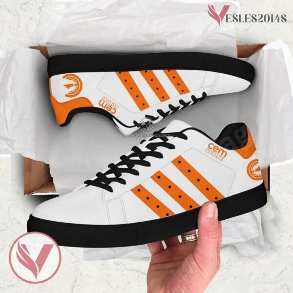 CEM College-Humacao Logo Skate Shoes, Unique Sneaker For Fans - Vesles2014s 1