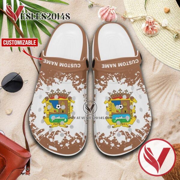 CF Fuenlabrada Custom Crocs Clogs, Unique Footwear For Fans 1