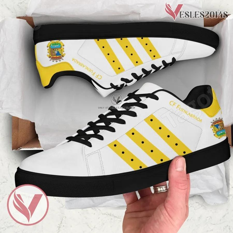 CF Fuenlabrada Logo Stan Smith Shoes For Men And Womens - Vesles2014s 1