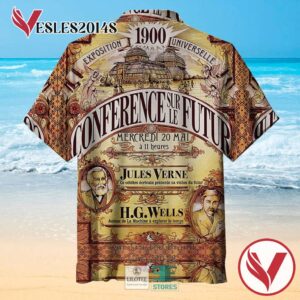 CONFERENCE SURLE FUTUR Casual Hawaiian Shirt, Best Gifts For Summer Vesles2014S 2