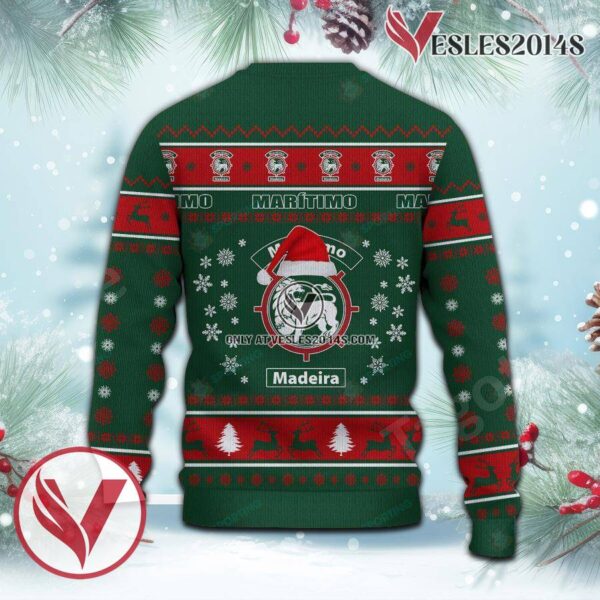 CS Marítimo Sport Ugly Christmas Sweater, Unique Gifts For Fans - Vesles2014aS 3