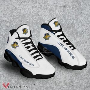 CTBC Brothers Logo Air Jordan 13 Shoes, Best Sneaker Gifts For Fans - Vesles2014s 1