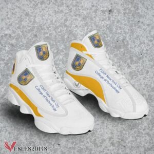 CUNY New York City College of Technology Logo Air Jordan 13 Shoes, Best Sneaker Gifts For Fans - Vesles2014s