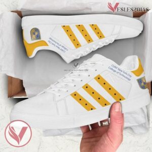 CUNY New York City College of Technology Logo Stan Smith Shoes For Men And Womens - Vesles2014s