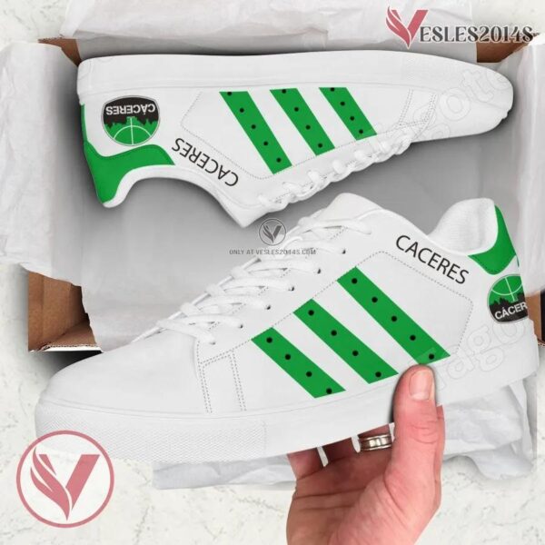 Caceres Logo Stan Smith Shoes For Men And Womens - Vesles2014s