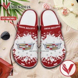 Cadillac Brand Crocs Clogs, Unique Footwear For Fans 1