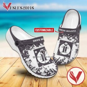 Cadillac Institute of Cosmetology Crocs Classic Clogs, Unique Footwear For Fans