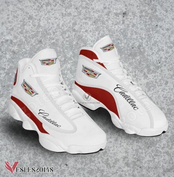 Cadillac Logo Air Jordan 13 Shoes, Best Sneaker Gifts For Fans - Vesles2014s