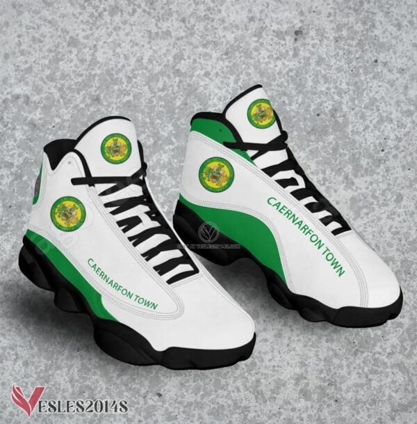 Caernarfon Town Logo Air Jordan 13 Shoes, Best Sneaker Gifts For Fans - Vesles2014s 1