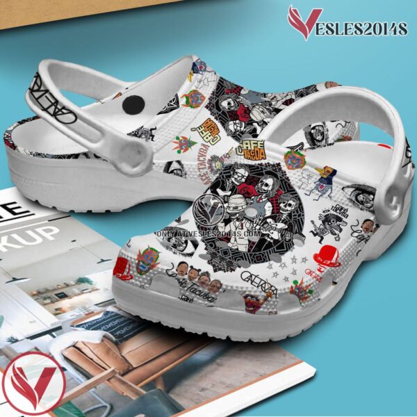 Cafe Tacvba Music Crocs Crocband Clogs Shoes, Unique Gifts For Fans - Vesles2014S 2