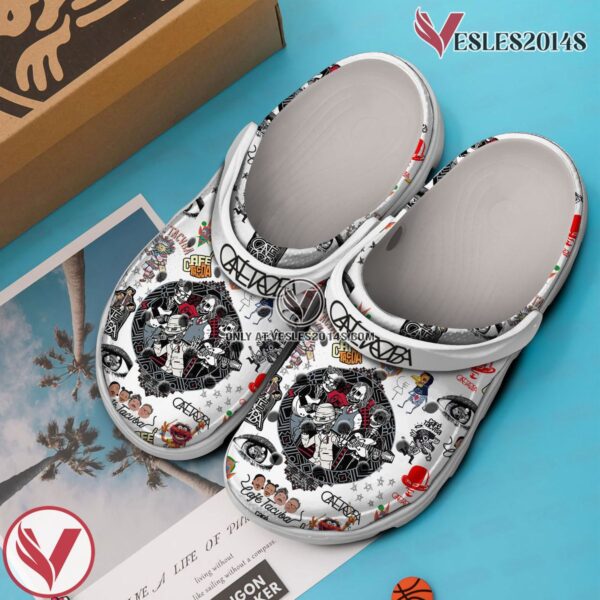 Cafe Tacvba Music Crocs Crocband Clogs Shoes, Unique Gifts For Fans - Vesles2014S 3