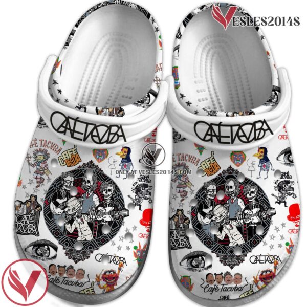 Cafe Tacvba Music Crocs Crocband Clogs Shoes, Unique Gifts For Fans - Vesles2014S 4
