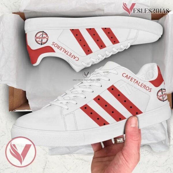 Cafetaleros Logo Stan Smith Shoes, Unique Sneaker For Fans - Vesles2014s