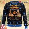 Cage Fighter Elun Mask vs.Mark Zuckerberg Funny Pop Culture Ugly Christmas Sweater, Unique Christmas Gift For Fans - Vesles2014S