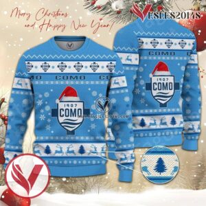 Calcio Como Sport Ugly Christmas Sweater, Unique Gifts For Fans - Vesles2014aS 1