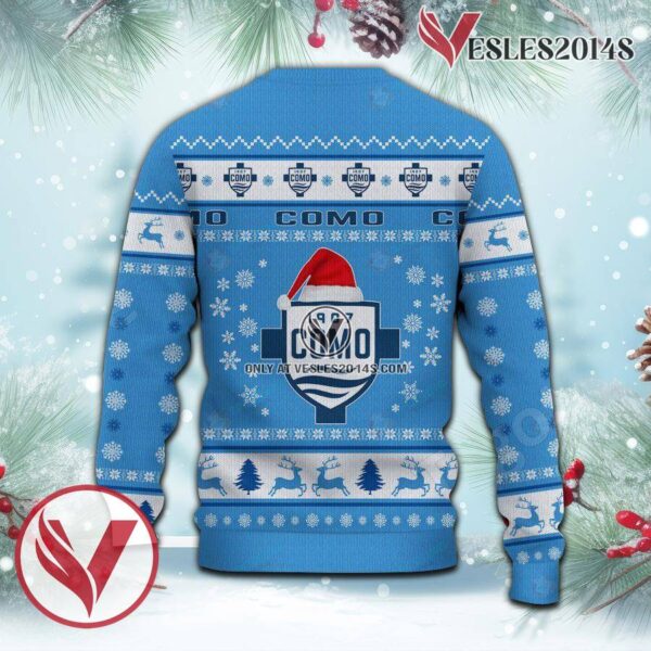 Calcio Como Sport Ugly Christmas Sweater, Unique Gifts For Fans - Vesles2014aS 3