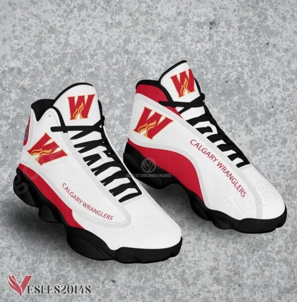 Calgary Wranglers Club Air Jordan 13 Shoes, Best Sneaker Gifts For Fans - Vesles2014s 1