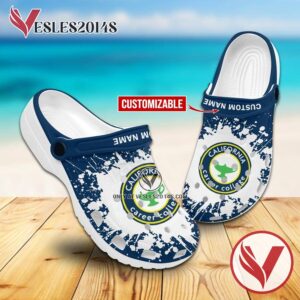 California Career College Crocs Clogs, Unique Footwear For Fans