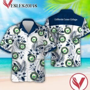 California Career College Hawaiian Suit, Unique Outfit For Fans - Vesles2014S 1