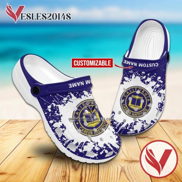 California Career Institute Crocs Clogs, Unique Footwear For Fans