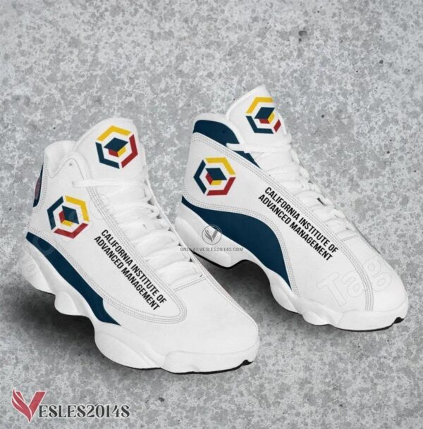 California Institute of Advanced Management Logo Air Jordan 13 Shoes, Best Sneaker Gifts For Fans - Vesles2014s