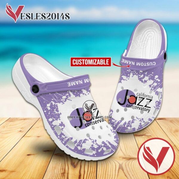 California Jazz Conservatory Custom Crocs Clogs, Unique Footwear For Fans